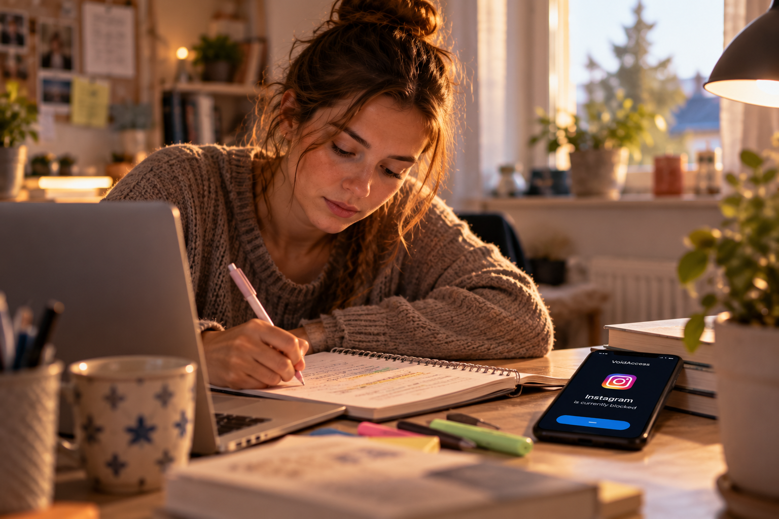 Instagram blocked while studying with VoidAccess